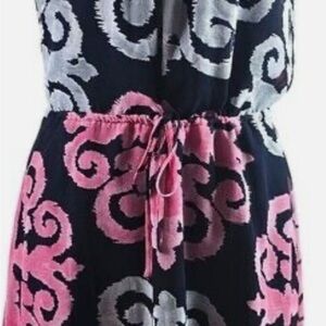 Banana Republic Red and Pink Mini Dress